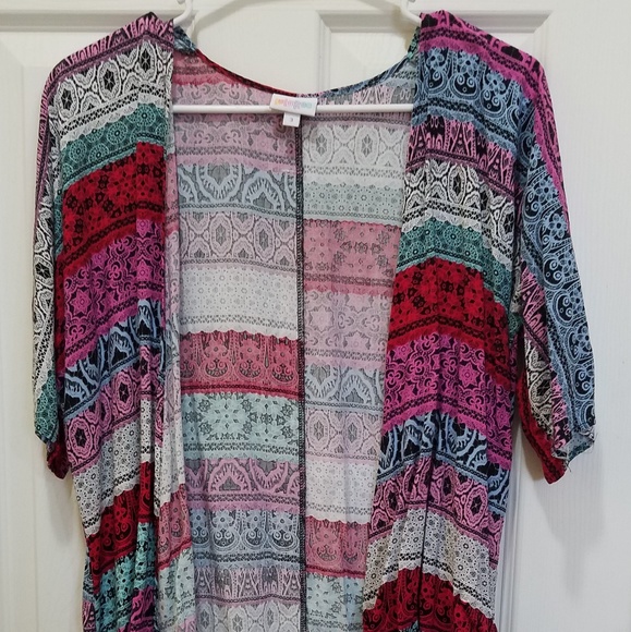 SOLD: Lularoe Bianka kimono - Picture 1 of 6